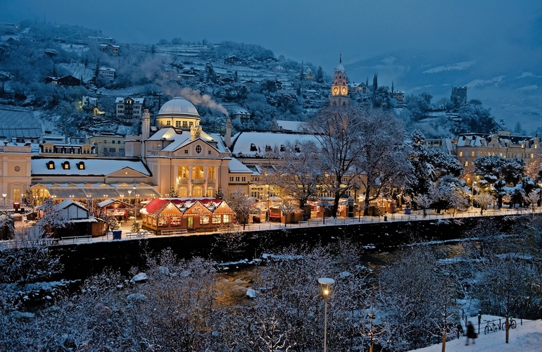Südtirol - Bozen im Weihnachtskleid