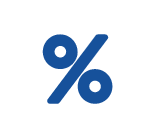Prozent-Icon